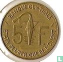 West-Afrikaanse Staten 5 francs 1980 - Afbeelding 2