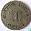 Empire allemand 10 pfennig 1899 (A) - Image 1