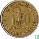 Westafrikanische Staaten 10 Franc 1977 - Bild 2