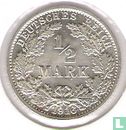 German Empire ½ mark 1916 (G) - Image 1