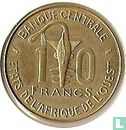 États d'Afrique de l'Ouest 10 francs 1982 "FAO" - Image 2