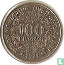 États d'Afrique de l'Ouest 100 francs 1972 - Image 1