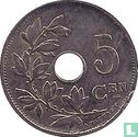 België 5 centimes 1910 (NLD - ij met puntjes) - Afbeelding 2