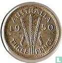 Australie 3 pence 1950 - Image 1
