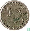 New Zealand 1 shilling 1958 - Image 1