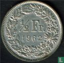 Switzerland ½ franc 1962 - Image 1