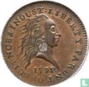 Verenigde Staten 1 cent 1792 (proefslag) - Afbeelding 1