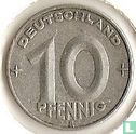 DDR 10 Pfennig 1953 (E) - Bild 2