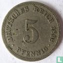 German Empire 5 pfennig 1898 (A) - Image 1