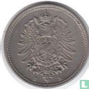 Duitse Rijk 5 pfennig 1875 (E) - Afbeelding 2