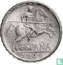 Espagne 10 centimos 1940 (PLUS) - Image 1