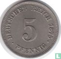 German Empire 5 pfennig 1875 (E) - Image 1