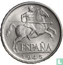 Spanje 10 centimos 1945 - Afbeelding 1