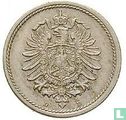 Duitse Rijk 5 pfennig 1874 (D) - Afbeelding 2