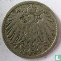 Duitse Rijk 5 pfennig 1906 (D) - Afbeelding 2