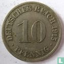 Duitse Rijk 10 pfennig 1915 (J) - Afbeelding 1
