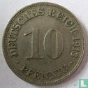 Duitse Rijk 10 pfennig 1913 (D) - Afbeelding 1