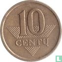 Litouwen 10 centu 2008 - Afbeelding 2
