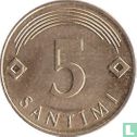 Letland 5 santimi 2007 - Afbeelding 2