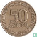 Litouwen 50 centu 1999 - Afbeelding 2
