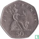 Verenigd Koninkrijk 50 pence 2002 - Afbeelding 2