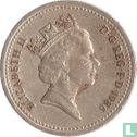 United Kingdom 1 pound 1986 (type 1) "Northern Irish flax" - Image 1