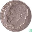 États-Unis 1 dime 1951 (S) - Image 1