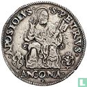 Papal States - Ancona 1 testone ND (1572-1585) - Image 2