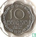 Sri Lanka 10 cents 1991 - Image 1
