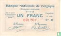 Belgique 1 Franc 1914 - Image 1