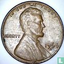 États-Unis 1 cent 1964 (D - lettre près de l'année) - Image 1