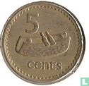 Fidji 5 cents 1978 - Image 2