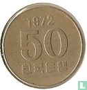 South Korea 50 won 1972 "FAO" - Image 1