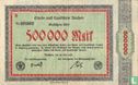 Aachen 500.000 Mark 1923 - Afbeelding 1