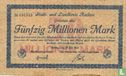 Aachen 50 Miljoen Mark 1923 - Image 1