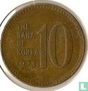 Corée du Sud 10 won 1973 - Image 1