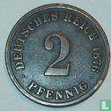 Duitse Rijk 2 pfennig 1876 (A) - Afbeelding 1
