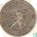 Turks and Caicos Islands 5 crowns 1993 "1994 Winter Olympics - speed skating" - Image 2
