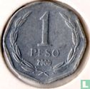 Chili 1 peso 2000 - Image 1