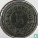 Halve cent 1834 Strafgevangenis Hoorn - Afbeelding 1