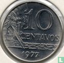 Brésil 10 centavos 1977 - Image 1