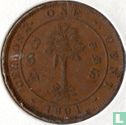 Ceylon 1 cent 1891 - Afbeelding 1