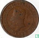 Ceylan 1 cent 1891 - Image 2