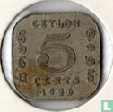 Ceylon 5 cents 1926 - Afbeelding 1