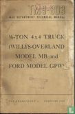 1/4-Ton 4x4 Truck (Willys-Overland Model MB and Ford Model GPW) - Image 1