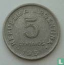 Argentinië 5 centavos 1951  - Afbeelding 1