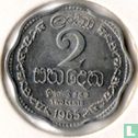 Ceylan 2 cents 1965 - Image 1