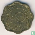 Ceylon 10 Cent 1944 - Bild 1