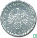 Empire allemand 50 reichspfennig 1940 (D) - Image 1