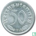 Empire allemand 50 reichspfennig 1940 (D) - Image 2